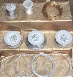 Assortment of wire in different Guages